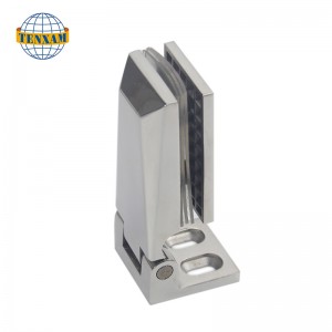 Pince de verre à 90 degrés à bord unique