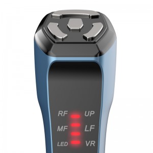 Machine de fermeture de la peau 6-en-1, dispositif raffermissant et anti-âge RF peuvent éliminer les sacs pour les yeux, les cercles sombres, les pieds de corbeau, la machine à l\'œil anti-âge RF ménage machine