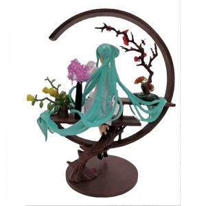 Yun xiang elle belle fille premier ton shaohua cheongsam premier ton 1/7 assis main faire le futur modèle de pendentif