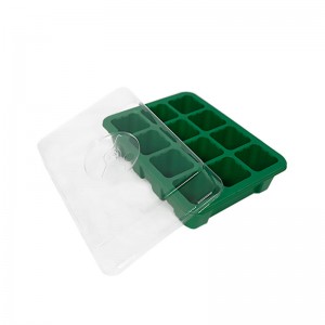 Plastique PS Mini Green House Seed Nursery Tray, Wholesale Germination Play with Dome/base