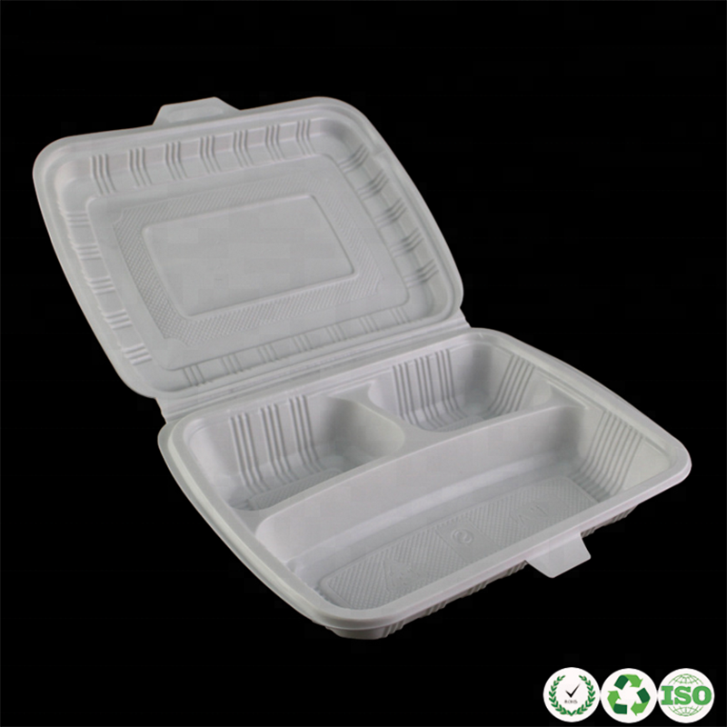 Boîte à lunch en plastique jetable en gros