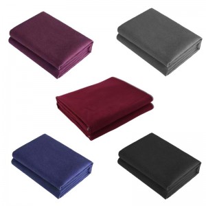 Couvrette de yoga en tweed à l\'épreuve du froid et chaud en gros en gros, adapté à la pratique du yoga et au repos de la méditation