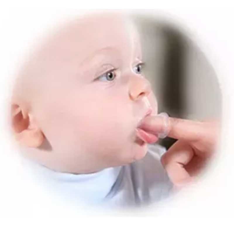 Soft Bristle Silicone Kids Baby Infant Tooth Care Brosse de dents du doigt