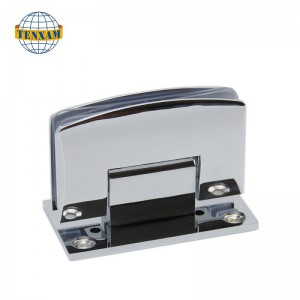 Mur à 90 degrés à la charnière de porte en verre zinc alliage de salle de bain Hinge de douche en verre