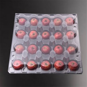 Boîte de fruits en plastique transparent en plastique transparent