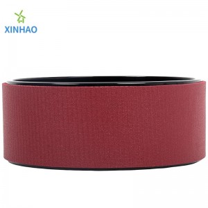 PVC Yoga Wheel en gros, adapté à la pratique du yoga asana et à l\'étirement du dos