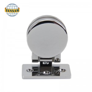 Mur de prix d\'usine à la charnière en verre Porte de douche