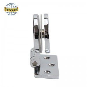 Mur de prix d\'usine à la charnière en verre Porte de douche