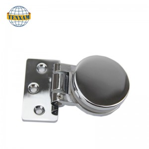 Mur de prix d\'usine à la charnière en verre Porte de douche