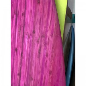 Planches de surf en placage en bois complet en résine teintée de teintez des planches de surf