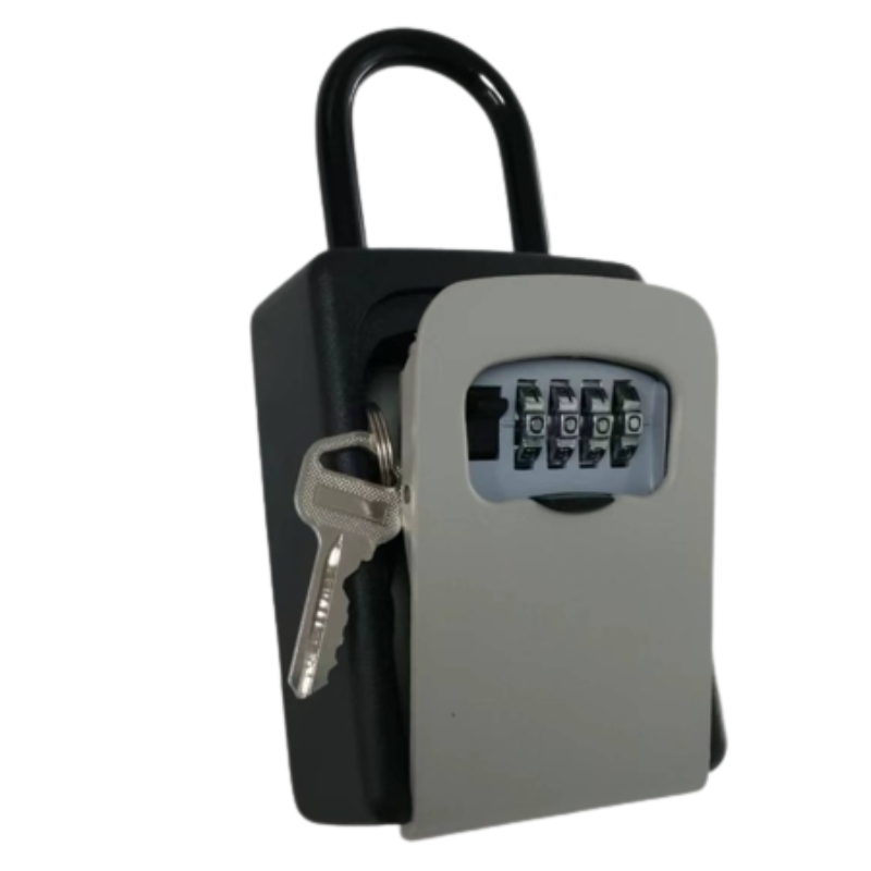 Boîte de verrouillage de la clé KB001, combinaison de clé de serrure sûre avec code pour le stockage de la clé de maison, casier de porte combinée