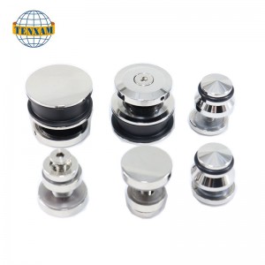 Pièces en verre en verre en acier inoxydable