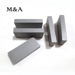 Bandes de plaque de bloc en carbure de tungstène