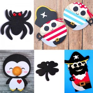 Feuilles de mousse de couleur bricolage de haute qualité Eva