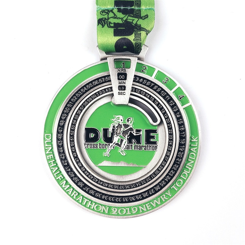 Médaille personnalisée pour le marathon 2019
