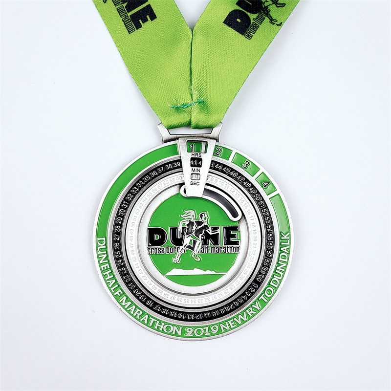 Médaille personnalisée pour le marathon 2019