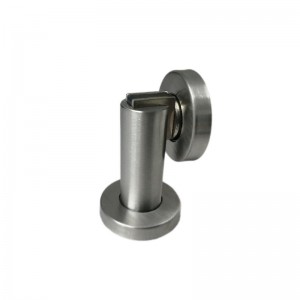 MD003 Arrêt de porte magnétique en acier inoxydable, bouchon de porte, support mural
