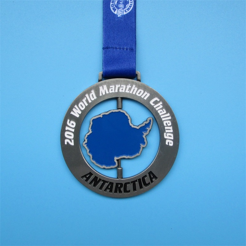 Médaille du défi du marathon mondial 2016