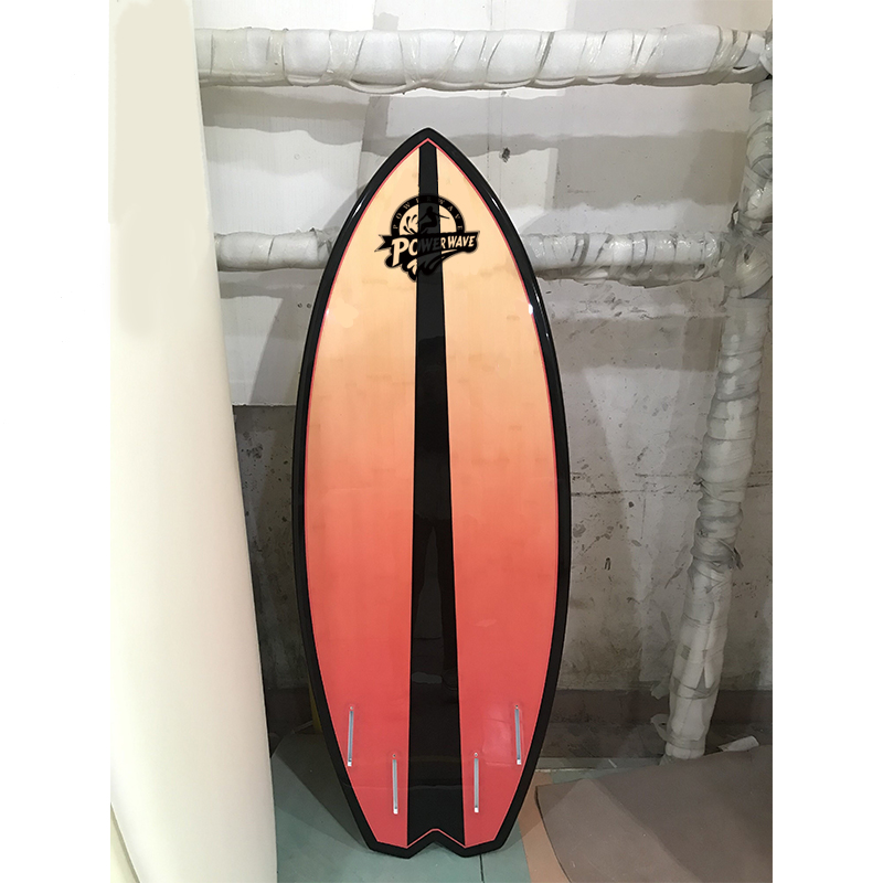Planches de surf de sillage en bambou en gros de haute qualité de sillage époxy de haute qualité
