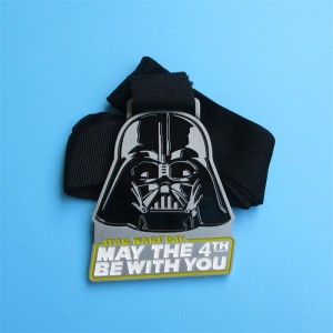 Médailles militaires plaquées en métal personnalisées en métal 3D