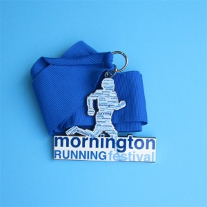 Médailles de course populaires personnalisées personnalisées personnalisées