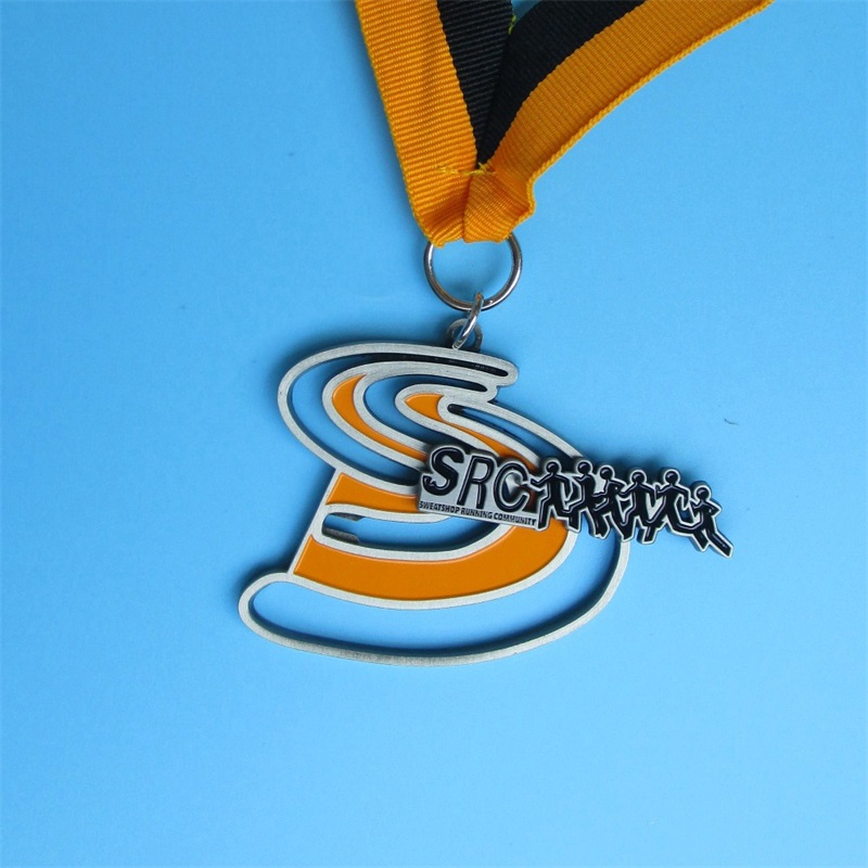 Concevoir votre propre médaille d'alliage de sport et votre propre médaille d'attache métal de sport