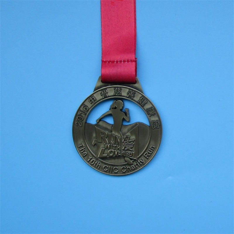 Médailles de sport et rubans pour les médailles de course Sport Running