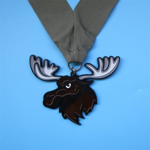 Médaillon personnalisé Design spécial votre propre médaille d\'alliage de sport avec longe