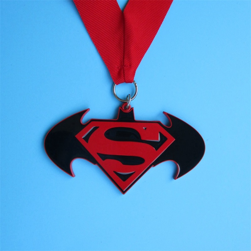 Médaillon personnalisé Design spécial votre propre médaille d'alliage de sport avec longe