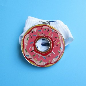 Médaille d\'or en métal personnalisée Colorful Printing Virtual Sports Médaille