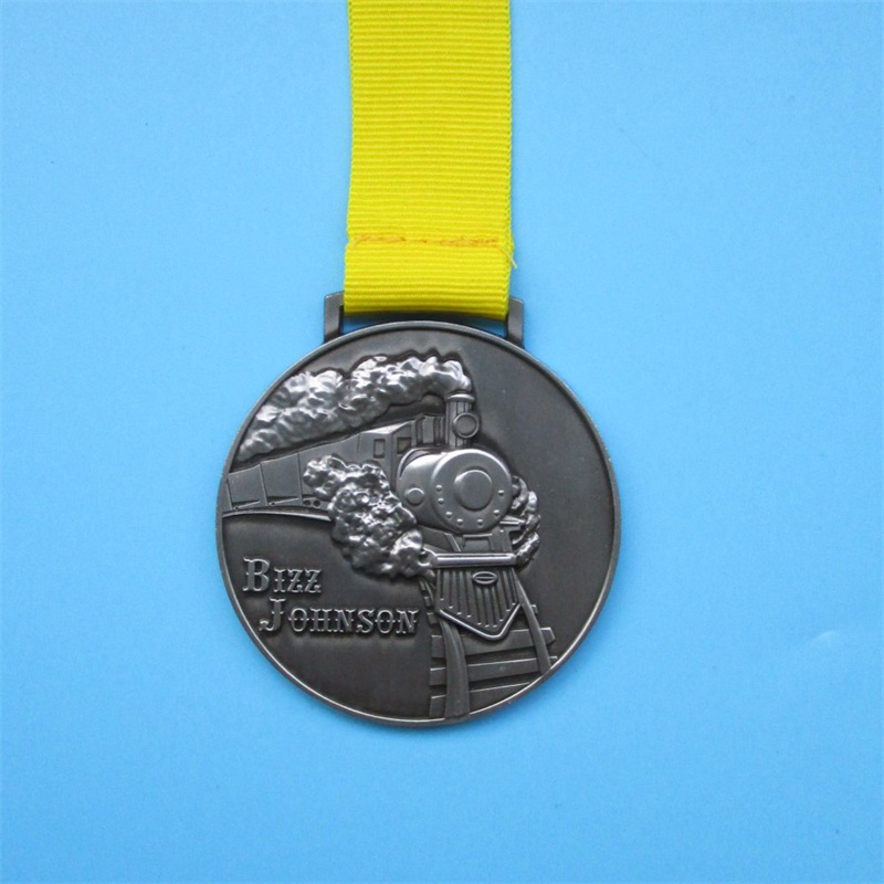 Concevez votre propre médaille de sport en métal personnalisé de votre propre alliage zinc 3D