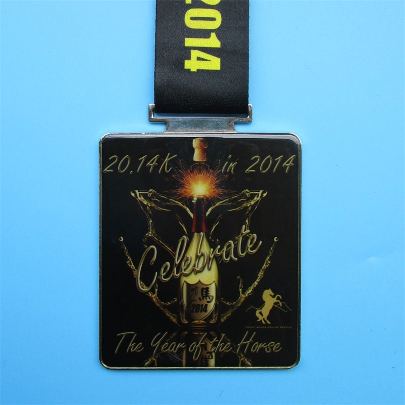 Gag Médailles personnalisées Medallion Die Die Badge en métal 3D Médailles d'activité et médaille d'honneur avec ruban
