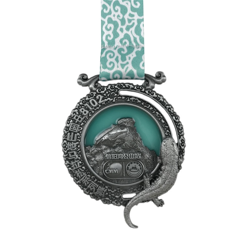 Conception unique Custom Logo 4D Sport Medallion Metal ENAMEL SPORTS Médaille personnalisée pour souvenir