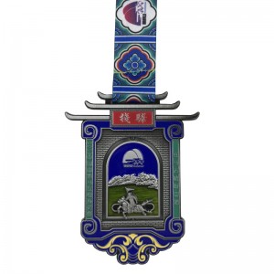 Médailles commémoratives du logo personnalisé de conception unique 4d Sport Metallion