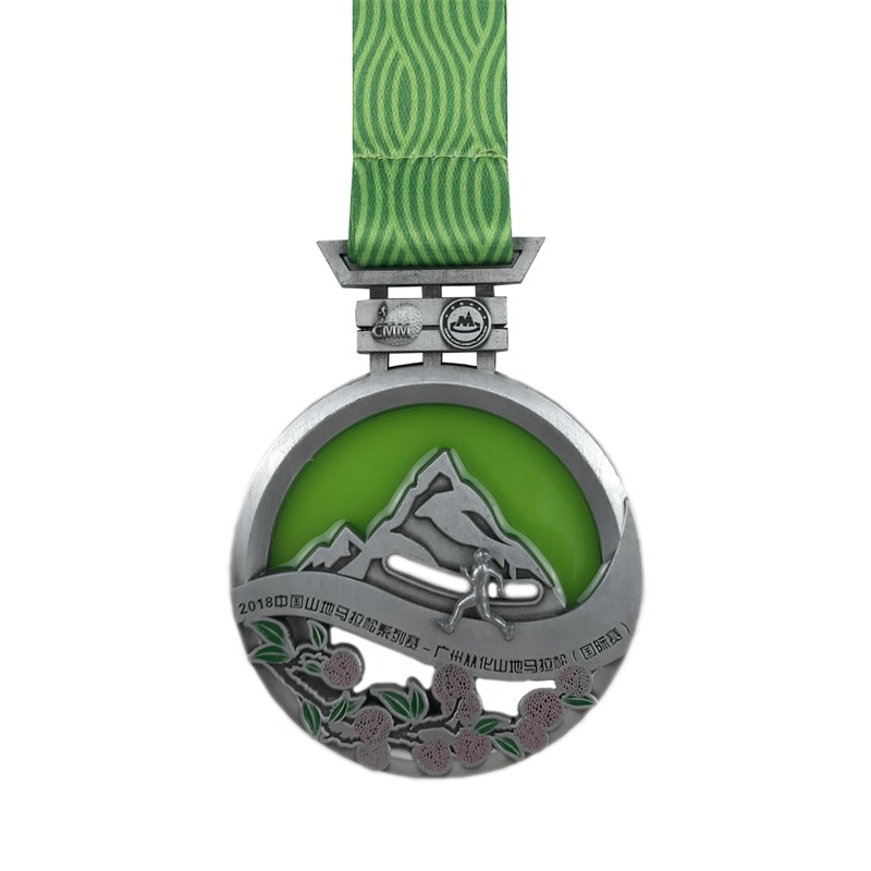 Médailles de sport 4D de conception parfaite et médailles commémoratives du ruban