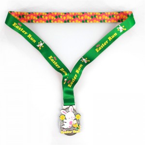 Cadeaux festifs Médaille de laser en métal à blanc personnalisé Metal Metal