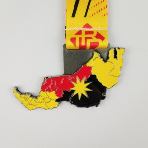 Gag Medal Manufacturer Personalized Honor Awards Metal 3D Gold plaqué MARD MEDAL DE CITY MEDAL