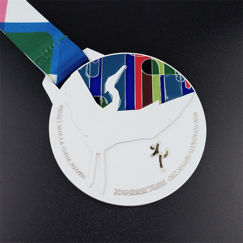 Marathon de récompense exécutant des médailles de course sur le marathon de métal personnalisé