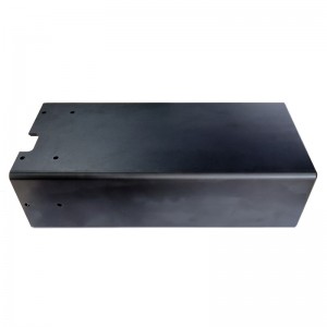 Profils extrudés anodisésnoirs, CNC Milling Pièces de haute précision