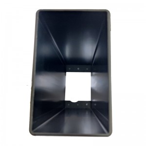 Profils extrudés anodisésnoirs, CNC Milling Pièces de haute précision