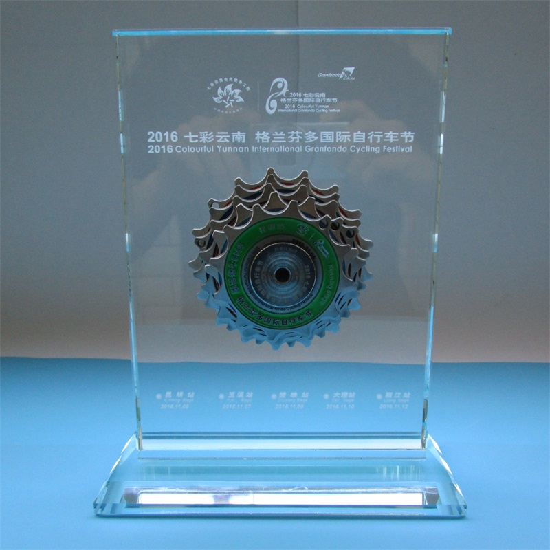 Prix ​​professionnel du trophée de médailles de run personnalisée