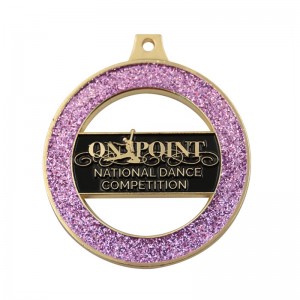 Médailles de gymnastique émastique en émastique personnalisée