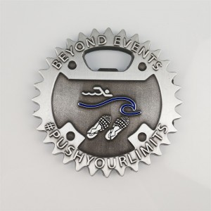 Médailles de récompense Médailles antiques personnalisées Rebin Design 3D Triathlon Médaille