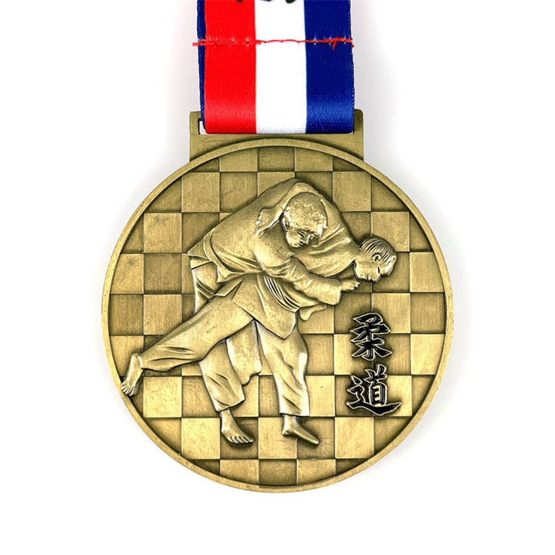 Médailles de course Médailles de métal coulées sur mesure Kung Fu Medal Fu Medallion