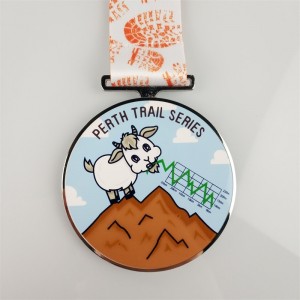 Médaille de moulage de moulage 3D Médailles d\'émail Médailles imprimées personnalisées