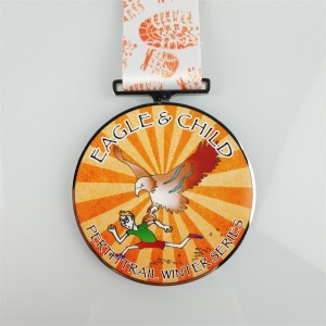 Médaille de moulage de moulage 3D Médailles d\'émail Médailles imprimées personnalisées