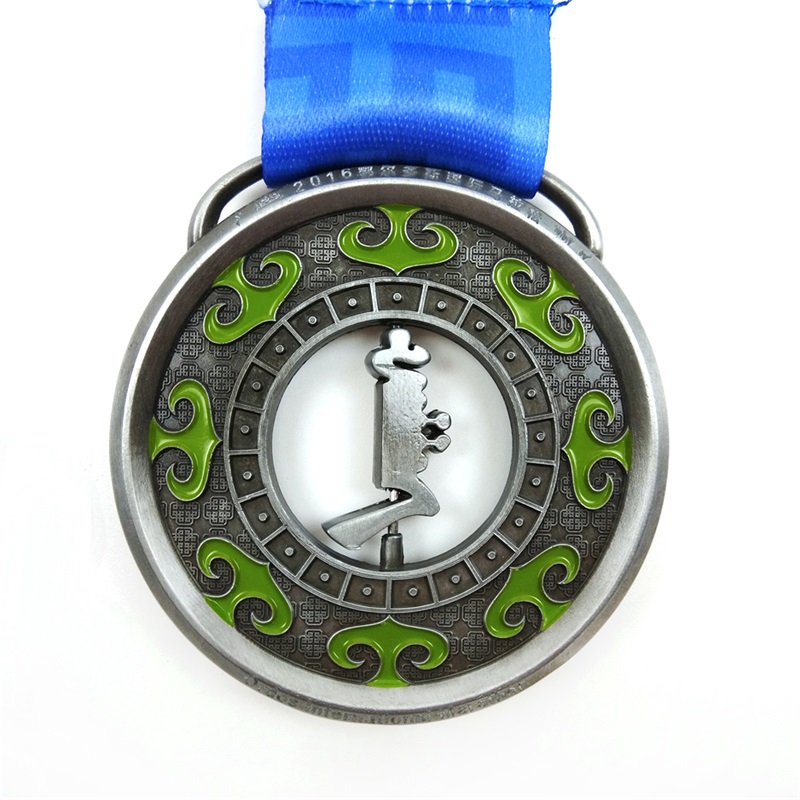 Métal de création de médailles de prix Sports en métal avec votre propre logo de design 3D