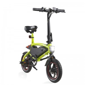 B1- 12 pouces de vélo électrique pliant portable