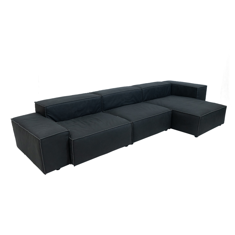 Canapé sectionnel RS957 (noir)
