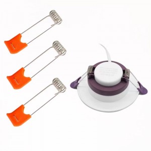 Printemps de lampe exquise Spring en acier inoxydable Spring